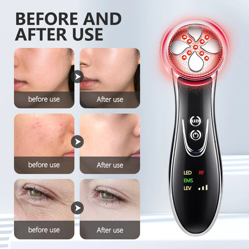 LED Photon Frequency Device Skin Moisturizing Machine Light Beauty Therapy Device Massage Beauty Care Machine LED Devices