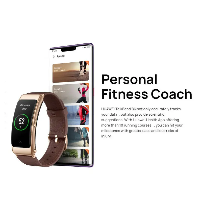 HUAWEI Talkband B6 Bluetooth 5.2 Smart Bracelet