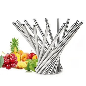 

Creativity Stainless Steel Fruit Basket Foldable Rotation Fruit Stand Bowl Fruit Stand For Fruits Vegetables Or Bread
