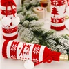 Christmas Wine Bottle Cover Merry Christmas Decor for Home 2020 Natal Noel Christmas Table Decor Xmas Gift Happy New Year 2021 1