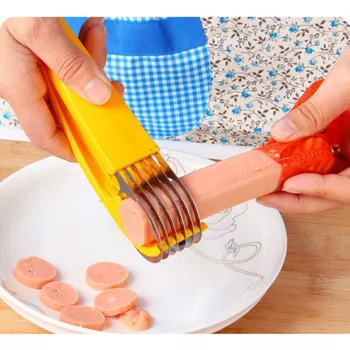 

Multi-function Cutter Banana Cucumber Ham Slicer Picador De Verduras Y Vegetales Kitchen Tool Kitchen Gadget Vegetable Chopper
