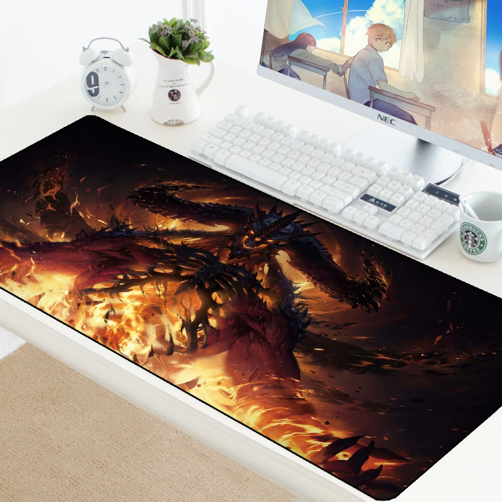Diablo 3 коврик для мыши резиновый коврик XL большой игровой коврик для мыши геймер Противоскользящий ПК коврик для мыши Lockedge HD офисный коврик мышь для ноутбука