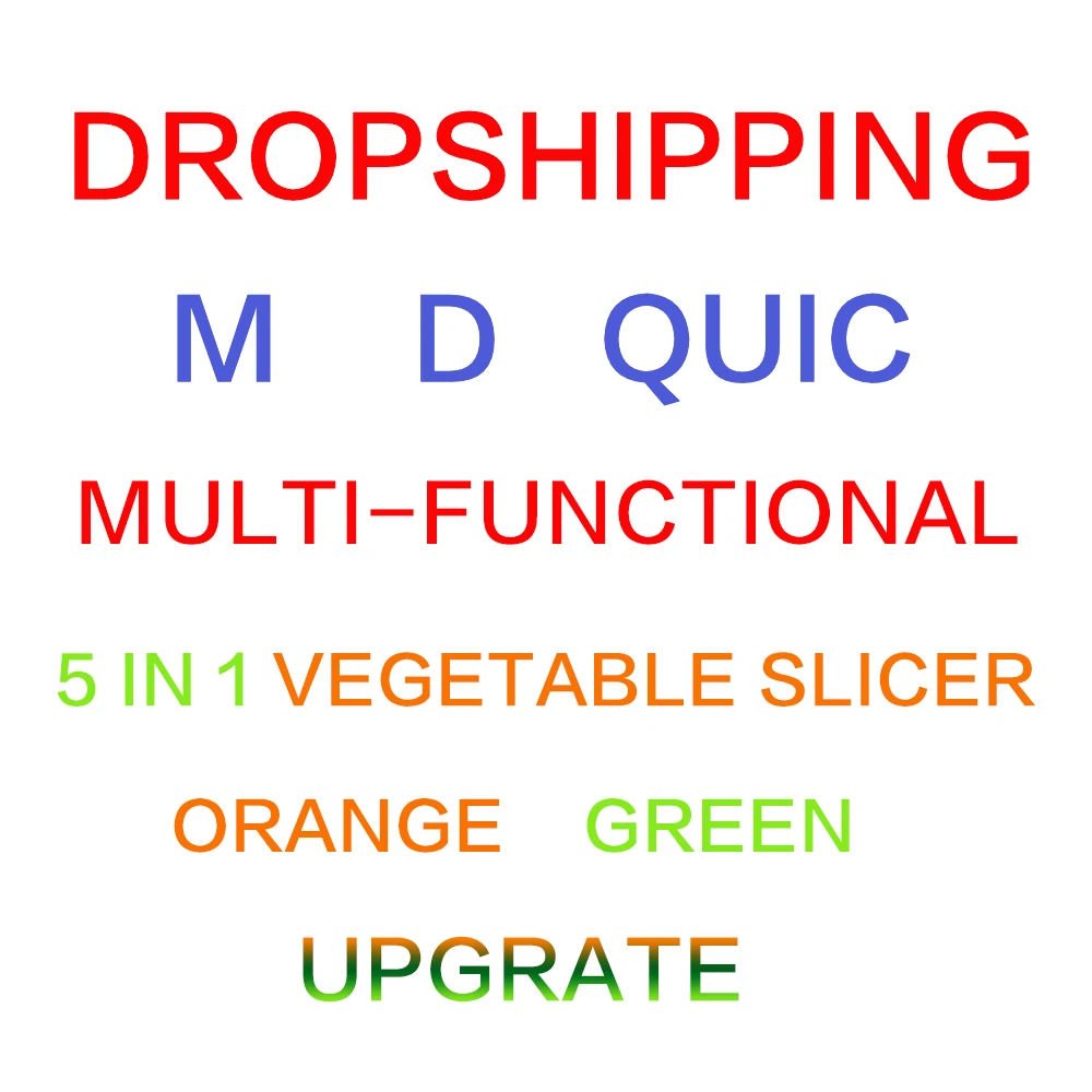 

5 In 1 Multi-Functional Kitchen Tool Multifunctional Quick Stainless Food Fruit Vegetable Cutter/Slicer /Chopper with Container