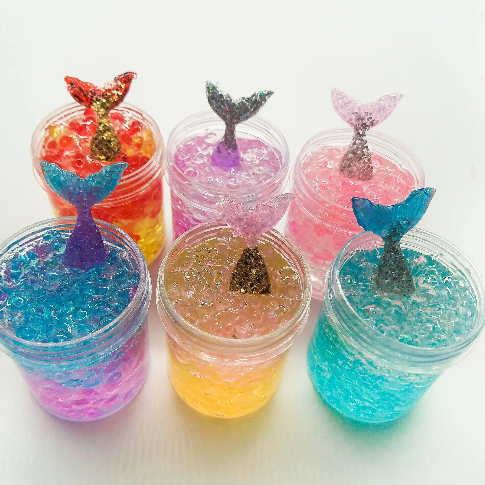 12 into-Macarons Crystal Mud Crystal Colored Clay Crystal Puree Ultra-Light Clay Plasticene Creative Children'S Educational