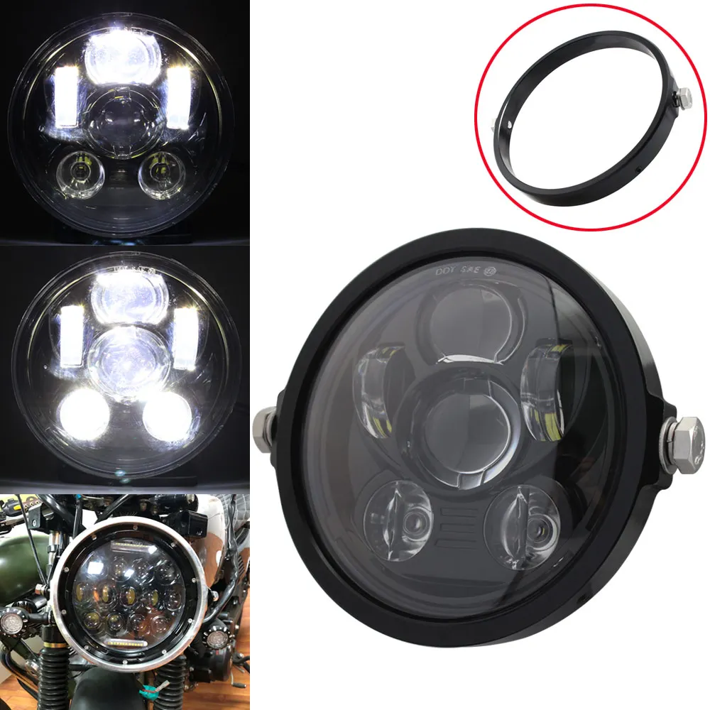 5,7" светодиодный фонарь для мотоцикла w/фара для Harley Sportster 1200 XL1200L на заказ XL1200C 883 XL883 883L XL883R 48