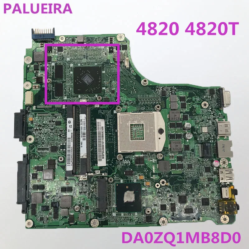 PALUBEIRA MBPSG06001 MB. Psg06001 для acer aspire 4820 4820T материнская плата ноутбука DA0ZQ1MB8D0 HM55 с 4 видеокартой