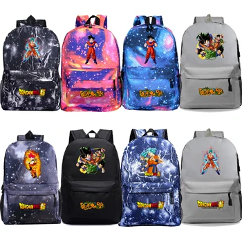 

Dragon Ball Backpack Boys Girls High-quality School Bags Goku School Rucksack Teens Large Capacity Travel Bag Kids Fashion Bags