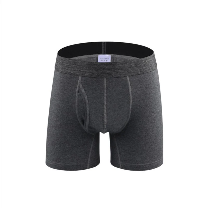 Длинные боксеры largo hombre ropa interior хлопковые боксеры cueca masculina Спортивное нижнее белье bielizna мужские calzoncillo algodon нижнее белье