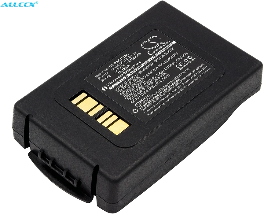 Аккумулятор Cameron Sino 2750mAh 94ACC0112, BT-34 для Datalogic Elf