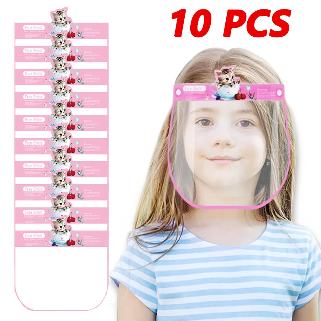 

1/6/10pc scarf Kids Face Shield Protector Masks Kitchen Oil Splash Anti-smoke Protective Masks drop shipping