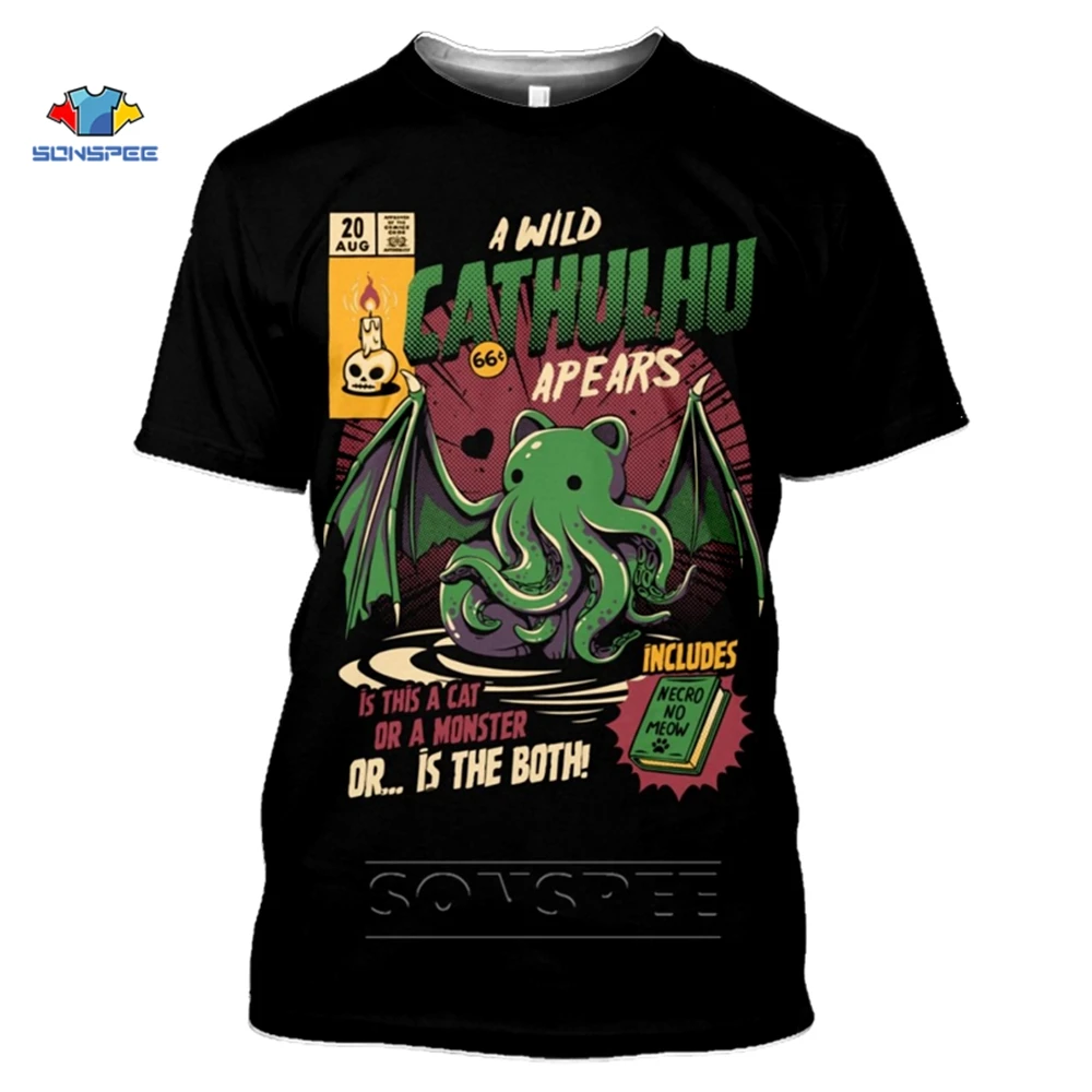 Sonspee Cthulhu And Lovecraft Miskatonic T Shirt For Men Call Of Cthulhu Tshirt Funny Crewneck Summer Top 3d Print T Shirt Women T Shirts Aliexpress Sonspee Cthulhu And Lovecraft Miskatonic T Shirt For Men Call Of Cthulhu Tshirt Funny Crewneck Summer Top 3d Print T Shirt Women T Shirts Aliexpress