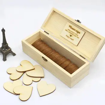 

Personalised Wedding Guest Book Birthday Gift Remember Box Alternatives Guestbook Sign Custom Guest Book Rustic Wedding Box