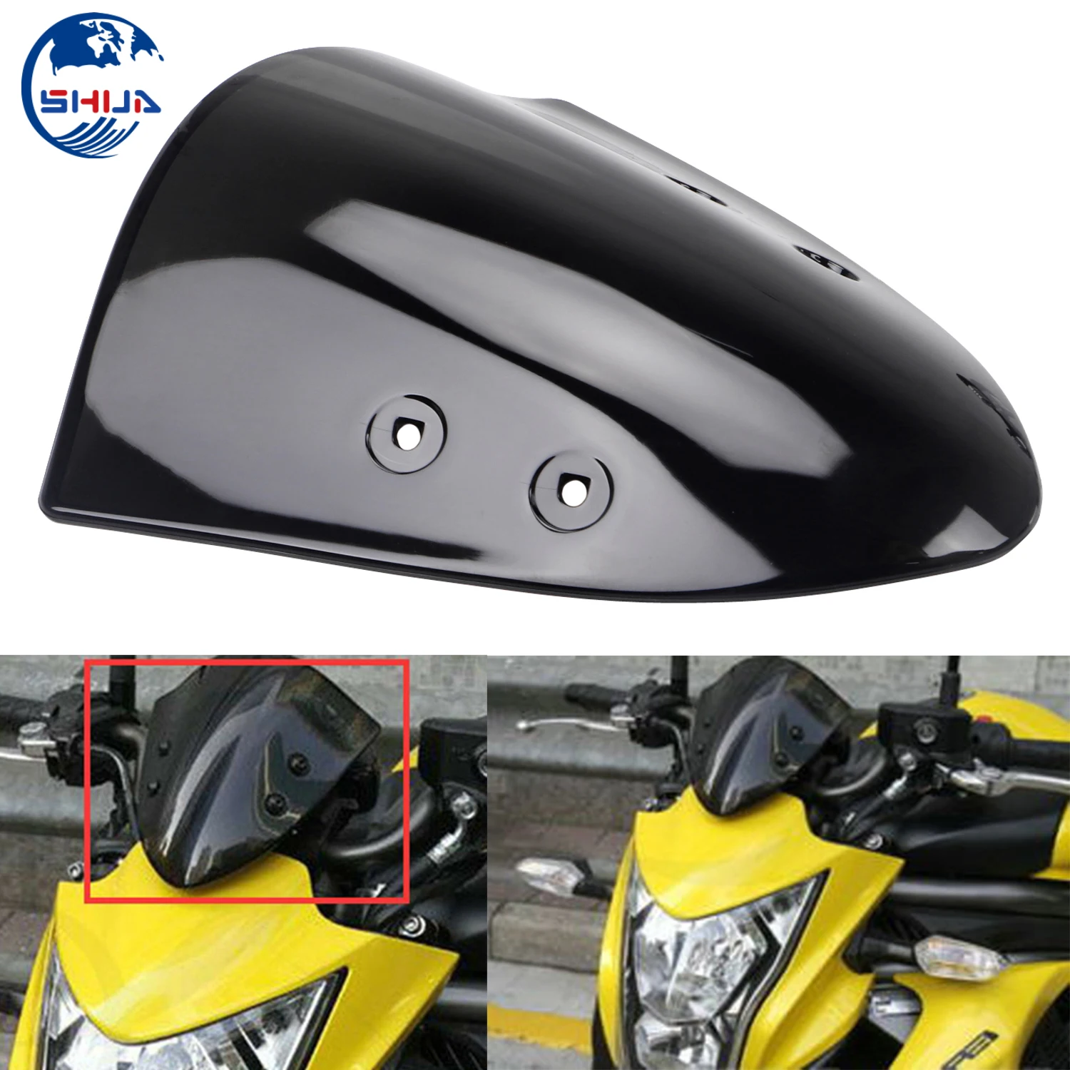 GZYF Protection de radiateur pour moto Kawasaki ER6N/F 2012-2016