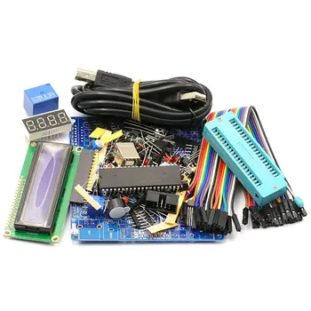 

51 Mcu Development Board Learning Board Kit Diy Kit Welding Components 51 Single Chip Core Board Parts