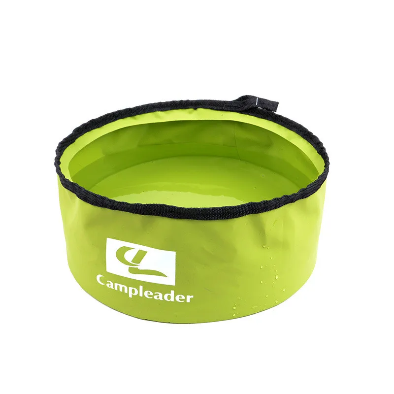 

Outdoor 9L lightweight folding bucket Portable washbasin hiking accessories camping gear Random Color