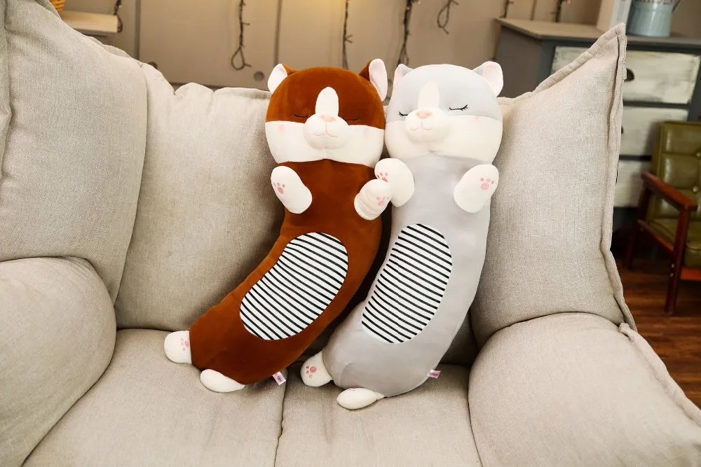 72cm Lovely Unicorn Cats Plush Pillows Stuffed Soft Cartoon Animal Toys Cute Dolls for Children Kids Baby Gifts Bed Sofa Decor