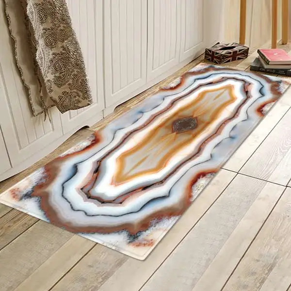 Marble scales3 Мраморные весы, деревянные фишки, фланели, бытовой Противоскользящий абсорбирующий коврик, дверной коврик, коврик для ванной, прикроватный коврик - Цвет: Marble scales3