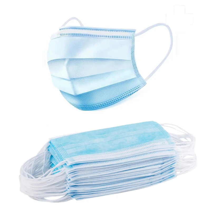 

100pcs Mask Protection Disposable Cotton Women Face Masks Elastic Ear Loop Disposable Dust Filter Safety Mask