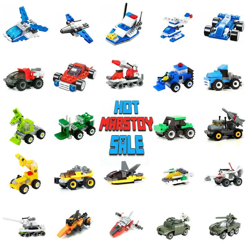 

Single Sale Military Construction Vehicle Model Building Blocks Toys Compatible LegoINGlys Bricks Toys For Kids Children Gifts