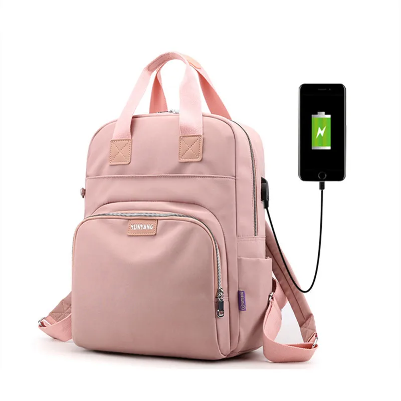NEW waterproof Backpack Women fashion Female Backpack Leisure Laptop Backpack Mochila Masculina Multifunction School Bags
