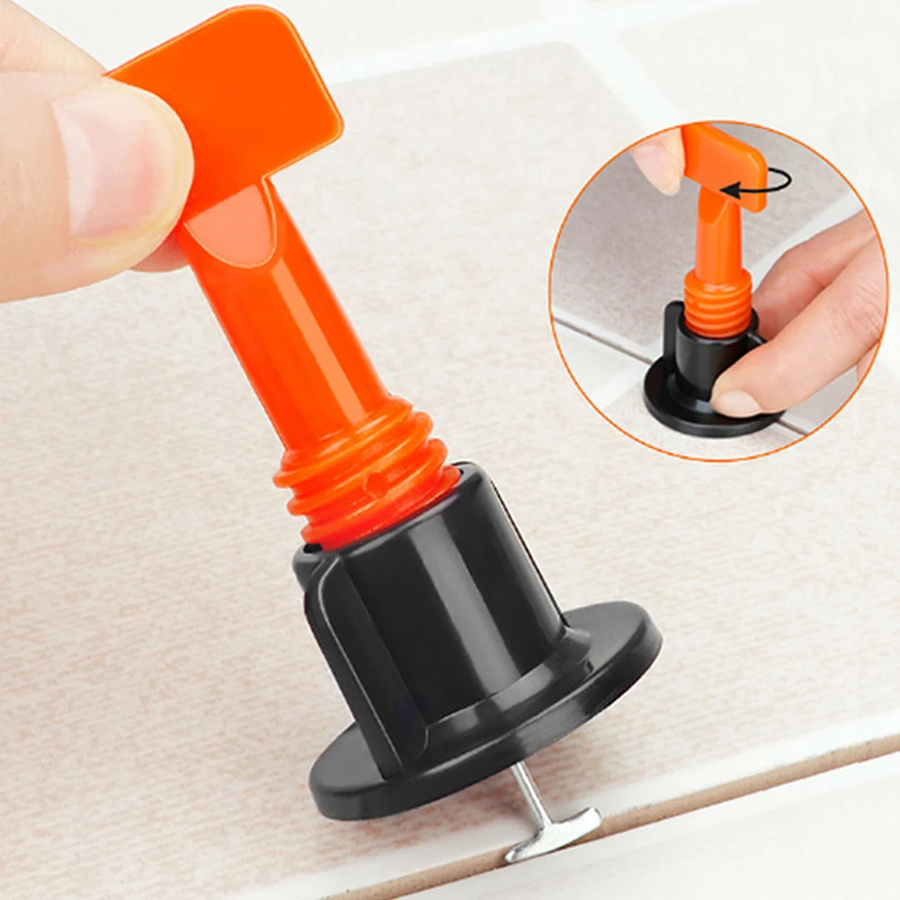 

Adeeing New 50pcs/set Level Wedges Tile Spacers for Flooring Wall Tile Carrelage Leveling System Leveler Locator Spacers Plier
