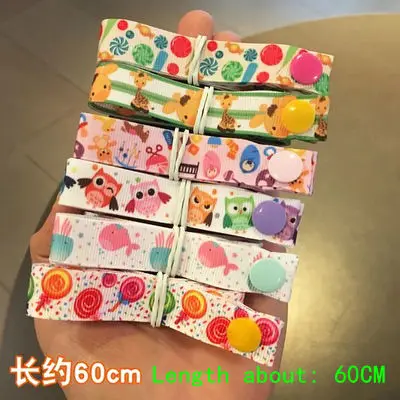Детская игрушка, зубная лента, детская коляска, кровать, соска, устойчивая к разбиванию цепи, пояс, стул, бутылка, чайник, шнур - Цвет: Six toy straps - B