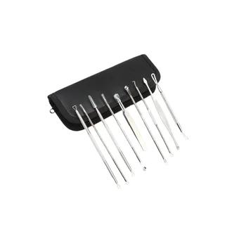 

9Pcs Stainless Steel Acne Needle Blackhead Remover Kit Comedone Extractor Tool Set for Adults