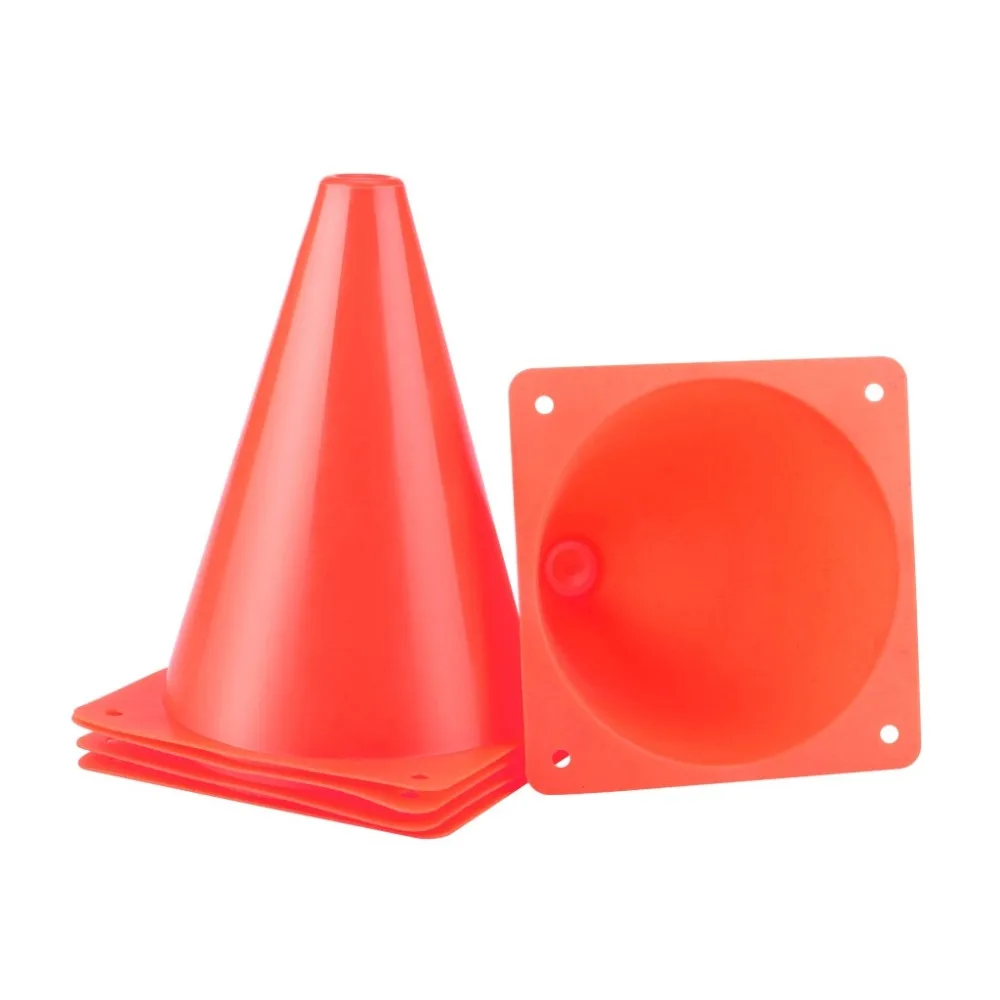10PCS Football Training Triangle Cone Plastic Sport Training Traffic Pylons for Outdoor Gaming and Festive Event #3b06 (3)
