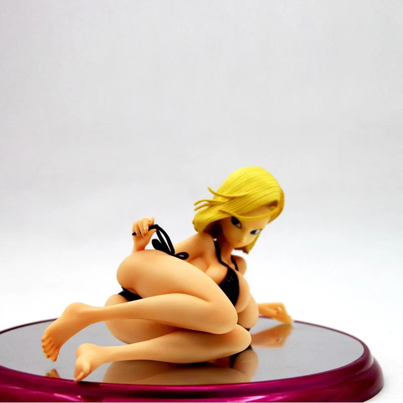 1/7 масштаб Dragon Ball Z Android 18 черный купальник лежачая поза Ver не может сбросить Сексуальная Смола GK Модель Коллекция аниме фигурка