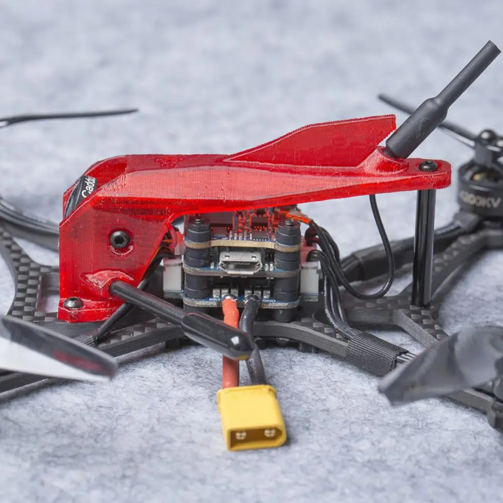 IFlight TurboBee 136RS 136 мм 4S микро FPV гоночный Дрон BNF с навесом/HQ T3x2 Опора/BeeMotor 1104 4200KV мотор