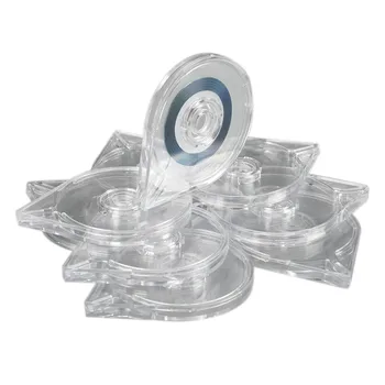 

10pcs Striped tape line of Nail Art + empty tool box label removal box holder for beauty manicure Set of Nail Tools