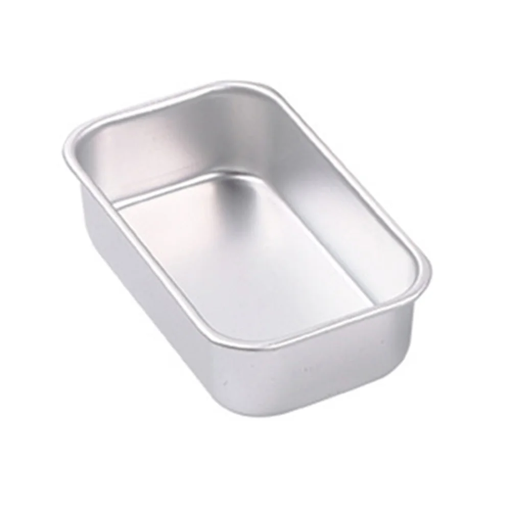 Прямоугольная форма для хлеба пирога противень алюминиевая коричневая Снежная