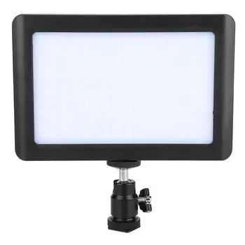 

192 LED On-camera Video Light Dimmable Bi-color 6000k with Mini Tripod Mount LED Video Light