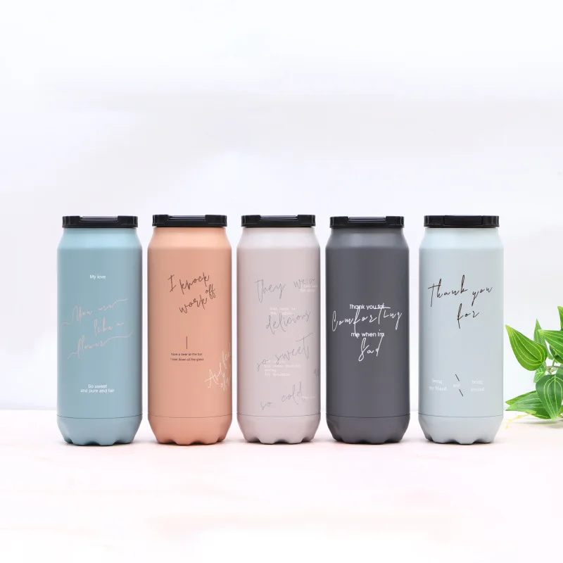 

500ML Cola Thermos Coffee Vacuum Flask Stainless Steel 304 Drink Water Bottle Termos Thermo Cup Sports thermos