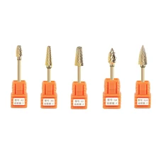5 in 1 Nail Drill Nail Polishing Head Nail Tool Supplies Single Alloy Nail Polishing Drill