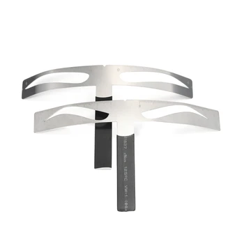 

New Microblading Eyebrow Balance Ruler Metal Tattoo Shaping Stencil Permanent Makeup Caliper Measure Tool Definition Grooming