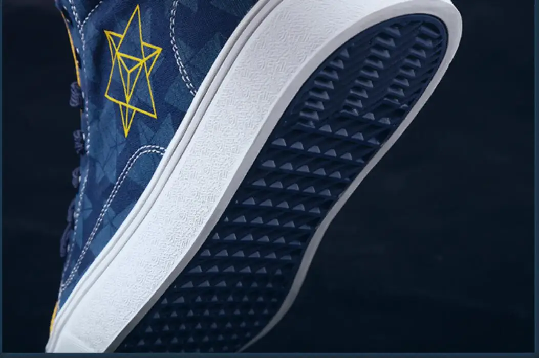 Косплей Vocaloid Аниме Stardust Тканевая обувь унисекс модная обувь для отдыха низкая помощь Vocaloid синий удобные 39-43 хип-хоп обувь