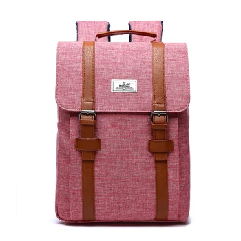 

Women Canvas Backpack Casual Rucksacks Female 14 Inch Laptop Backpacks College Student School Backpack Women Mochila