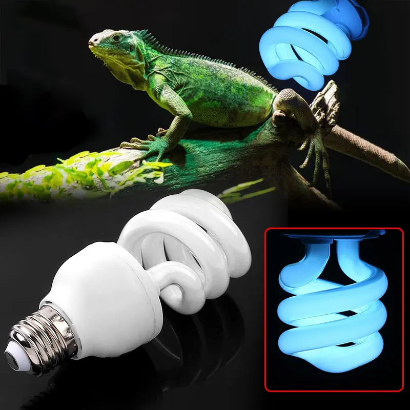 

Reptiles E27 Reptile Lamp Outdoor AC 220-240V Safety Light Bulbs 13W Reptile Supplies Reptile Heat Lamp UV UVB