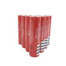 10 шт 3,7 V 18650 батарея 6800mAh литий-ионная аккумуляторная литиевая батарея для фонарика фонарь