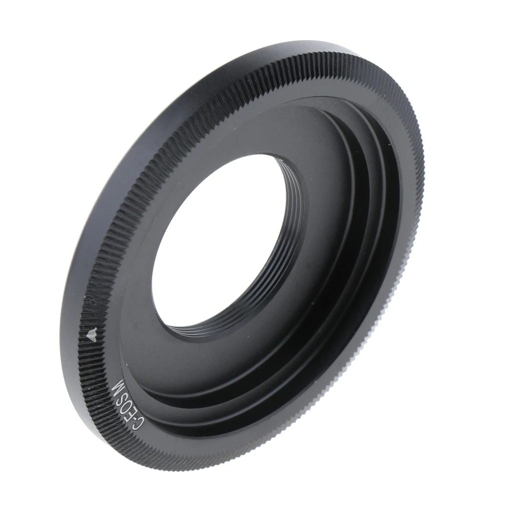 C-Mount Lens Adapter Ring for     M Camera Converter  LCD Manual Focus
