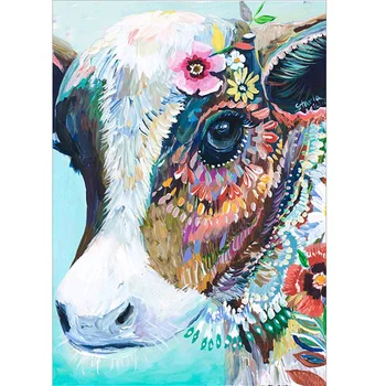 

DIY new diamond shape fancy bull head square round diamond 5d full diamond painting square diamond forever instant painting