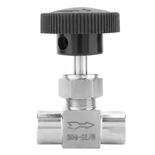 Нержавеющая сталь британская Внутренняя Трубная Цилиндрическая резьба прямой штырь клапан для воды, газа, масла коробки передач