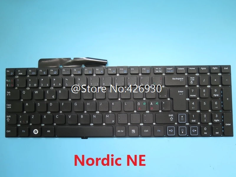 Клавиатура для ноутбука Samsung RV511 RV509 RV515 RV520 Россия RU Словенский SV SL Испания SP