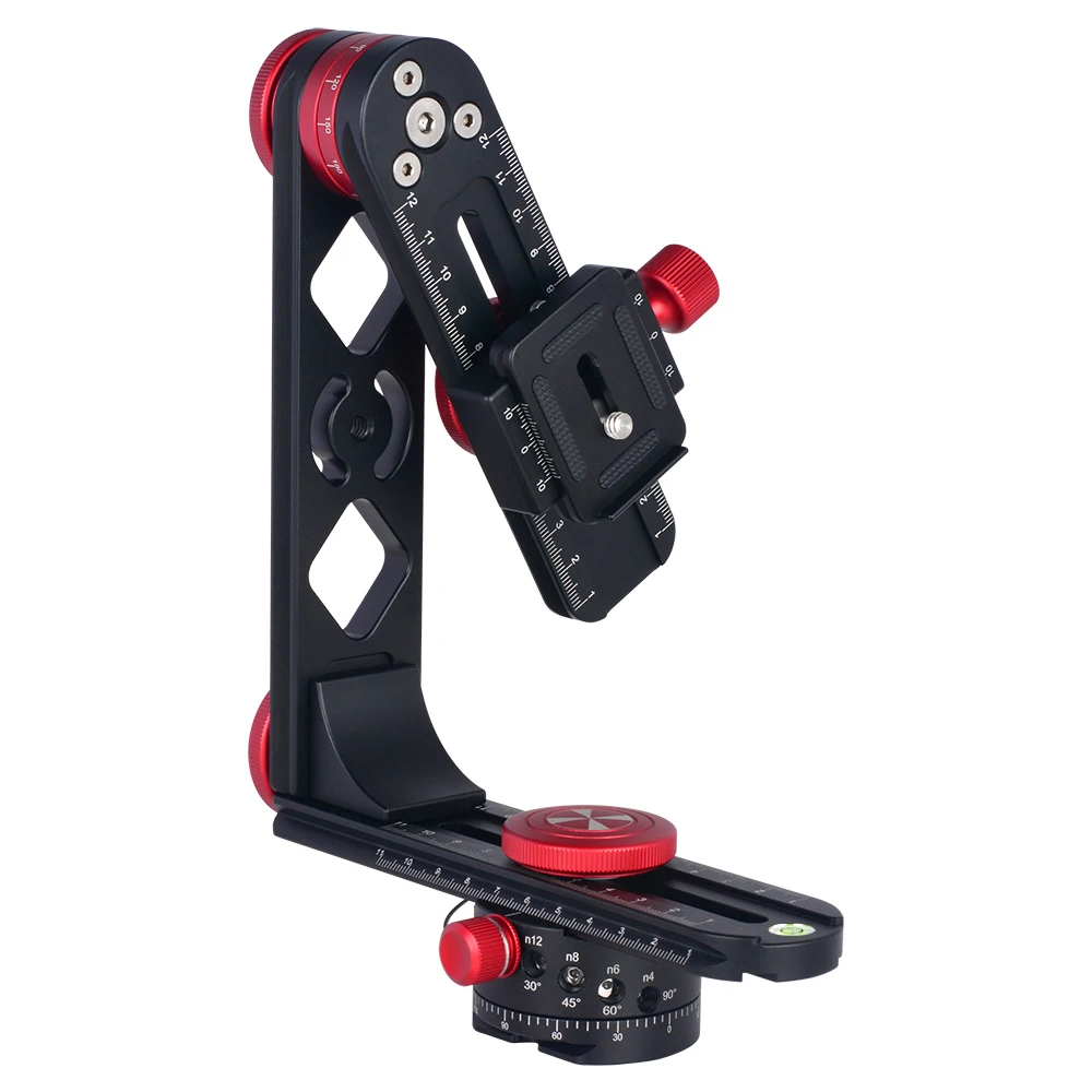 Vlogmagic Grad Panorama Head Arca-Type Quick Release System Plate For Precision Panoramic Shooting