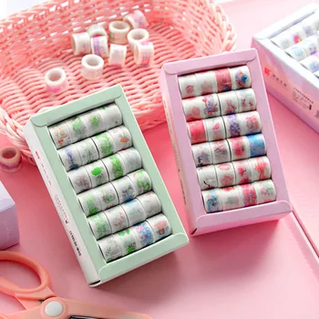 

24roll Creative Starry Sky Scrapbooking Washi Tape Set Mini Japanese Paper Sticker Material Girl Cute Diary Deco Stationery