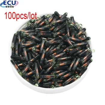 

100PCS X New Virgin Blank glass Transponder Chip T6 ID48 transponder chip (After market)