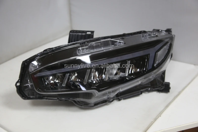 Динамический светодиодный токарный свет для HONDA Civic 10 gernareation- светодиодные фары LD