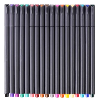 

Diary Book Pen Color Pen Fine Head Pen Fine Head Drawing Pen Porous Master-Pen 18 Colors