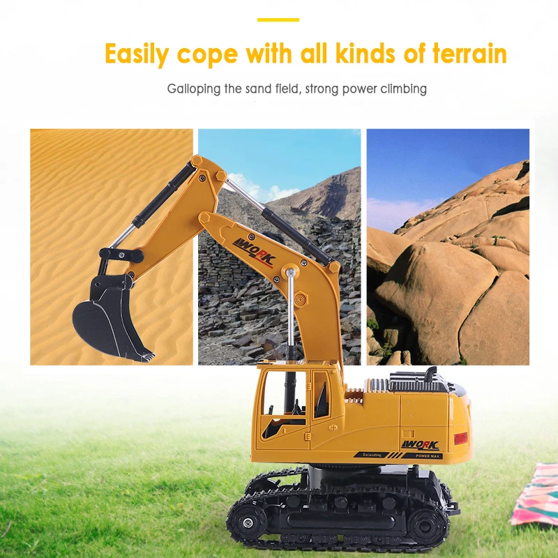 mini rc excavator